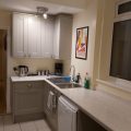 Modern kitchen with plenty of work surface space