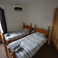Bedroom with two single beds